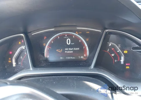 2019 Honda Civic Sport z USA, uszkodzony, nr VIN 2HGFC2F85KH537490